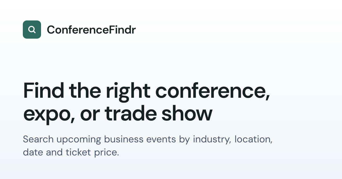 www.conferencefindr.com image